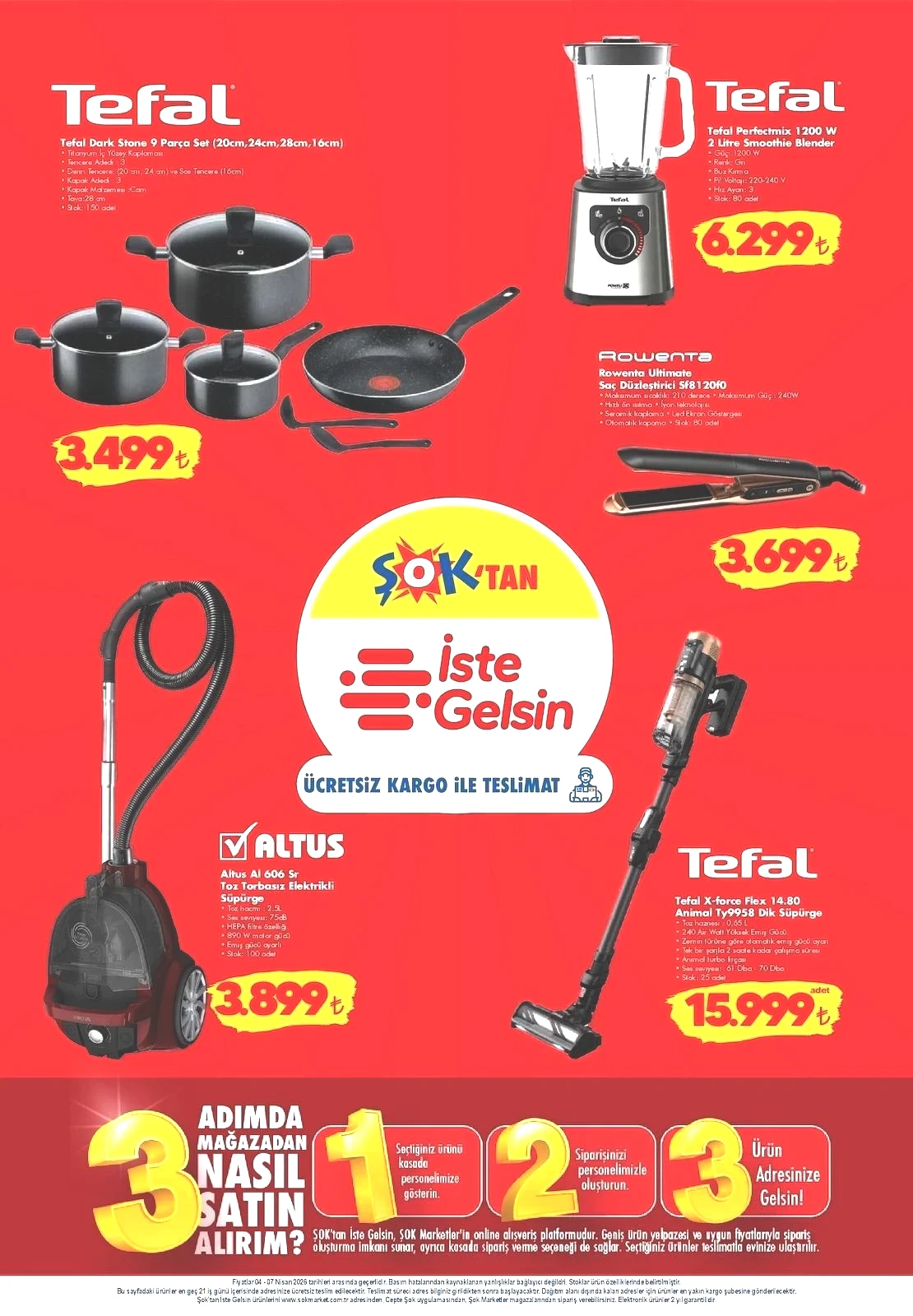 ŞOK 4-7 NİSAN AKTÜEL KATALOĞU