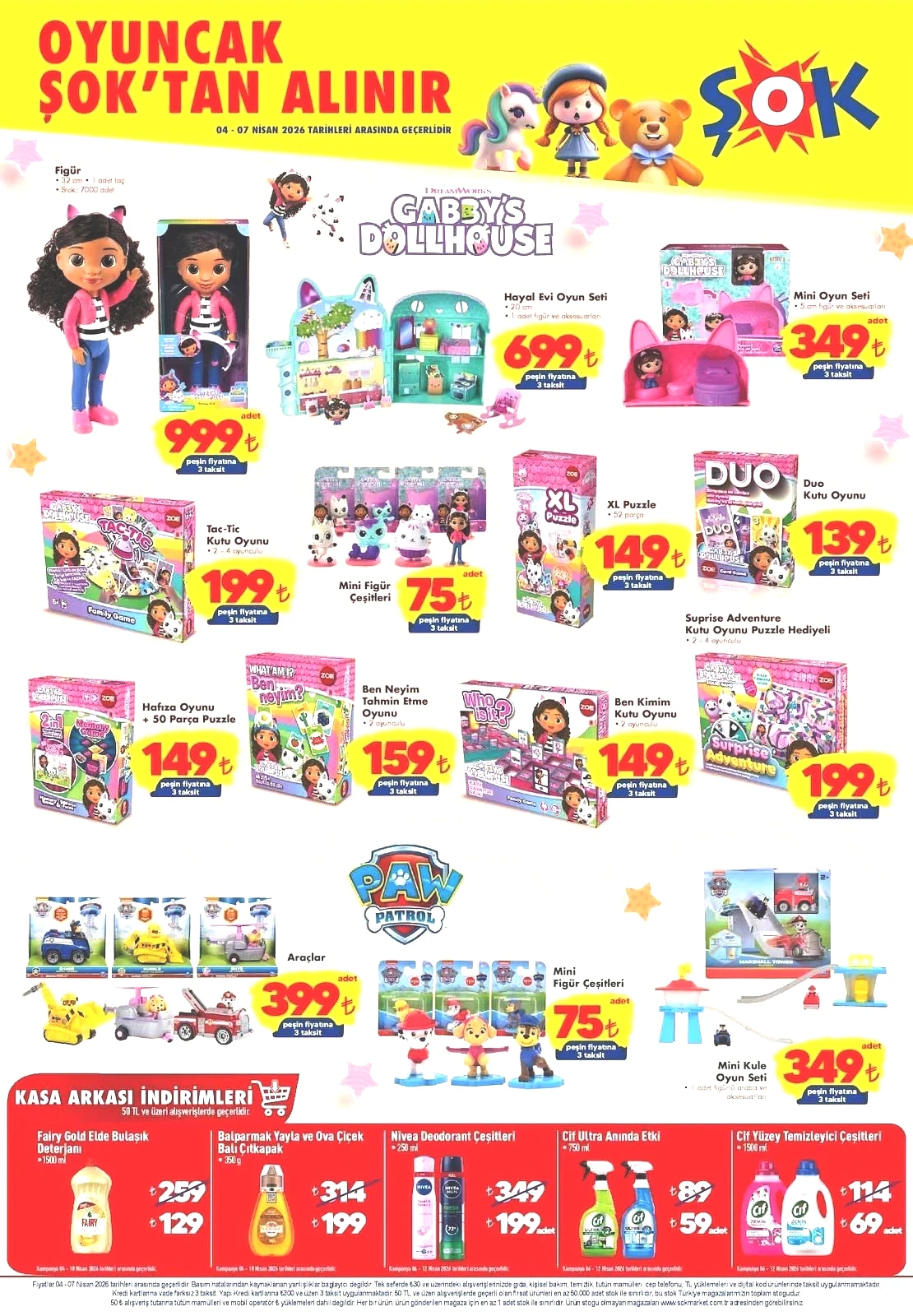 ŞOK 4-7 NİSAN AKTÜEL KATALOĞU