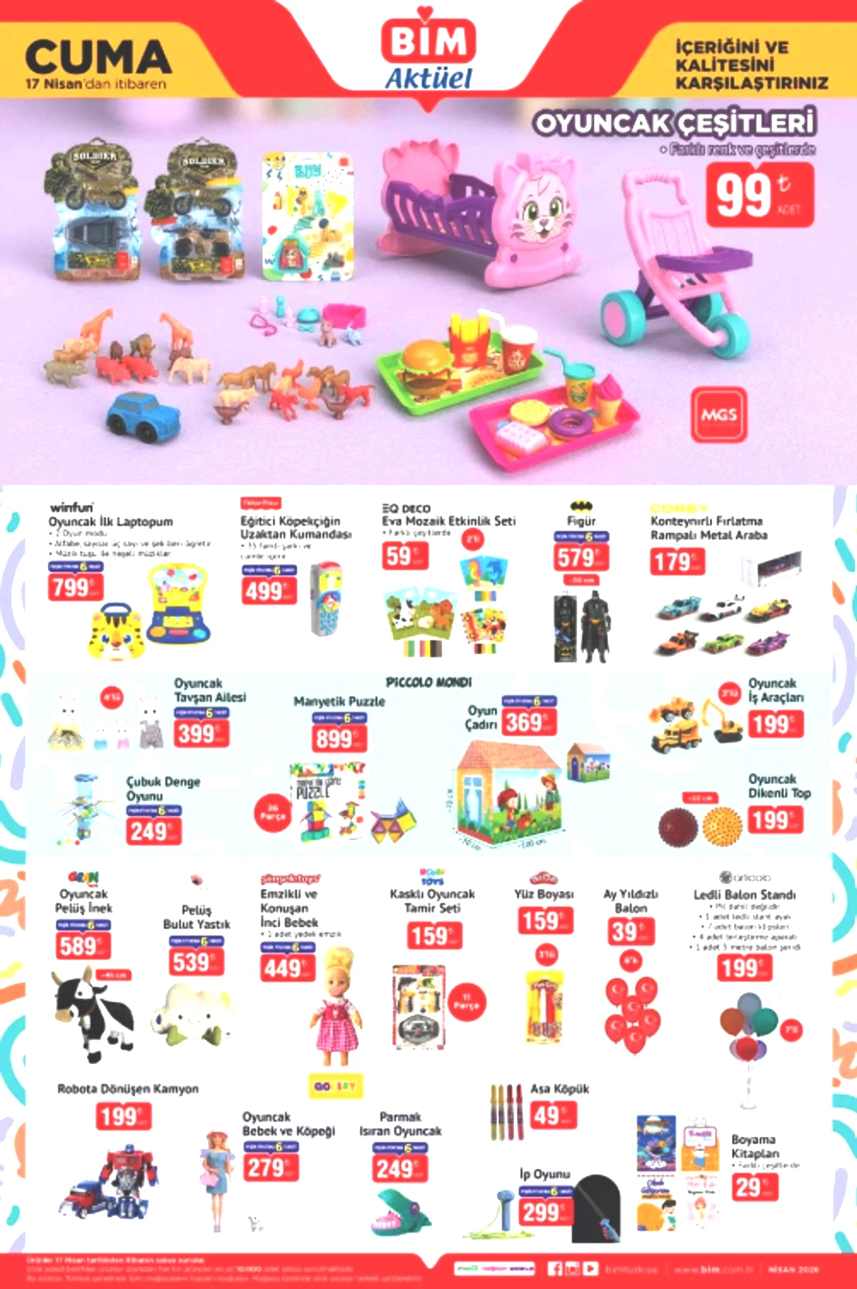 BİM e elektrikli katlanır bisiklet geliyor! 17 Nisan 2026 BİM kataloğu 3