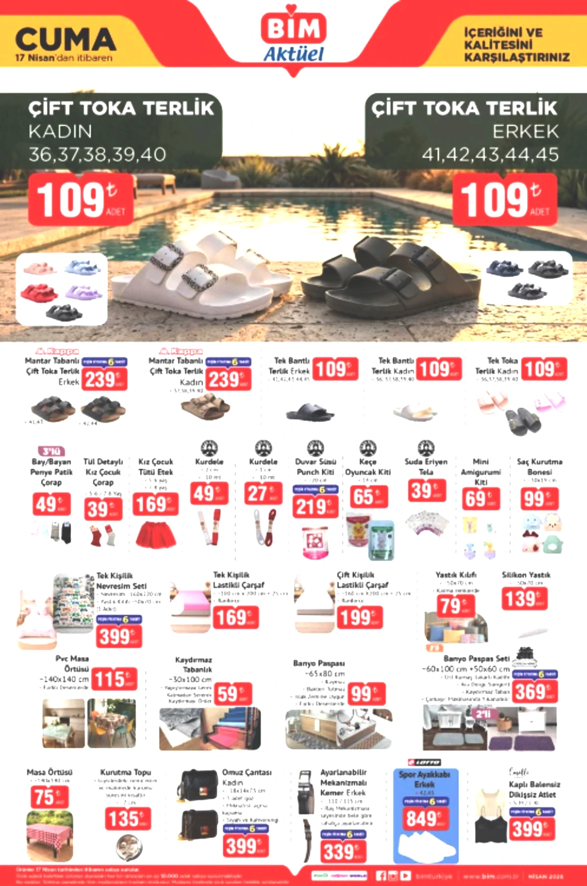 BİM e elektrikli katlanır bisiklet geliyor! 17 Nisan 2026 BİM kataloğu 5