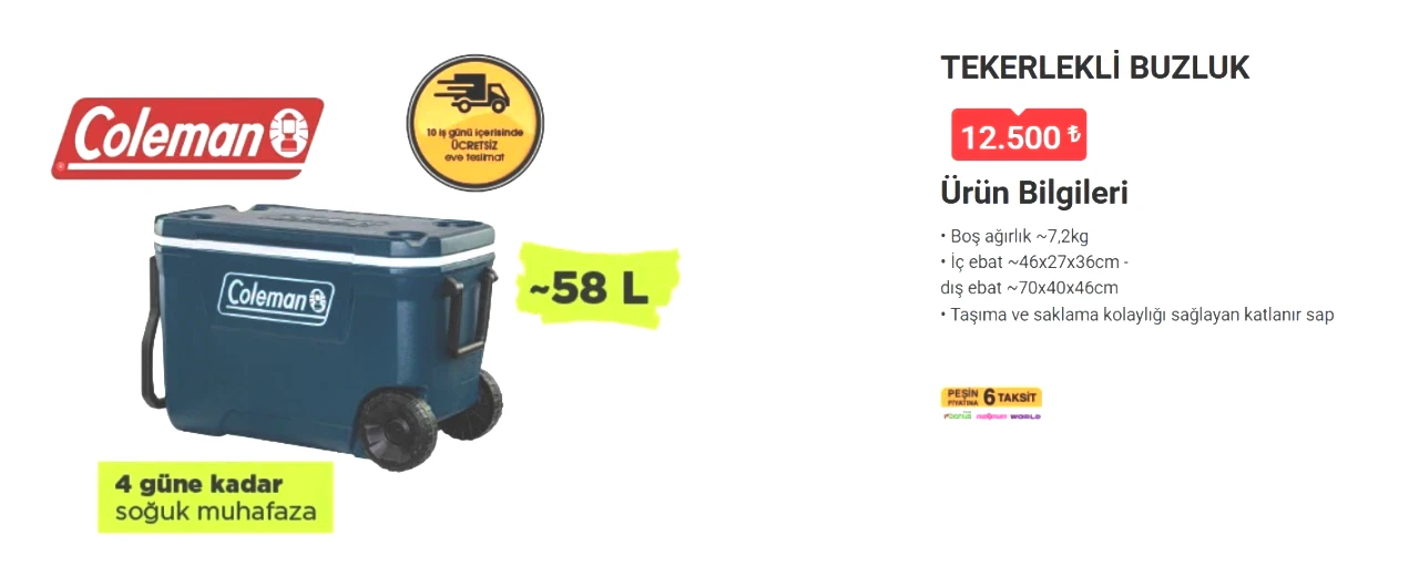 Bagajların yeni favorisi: BİM’e 22 Nisan Çarşamba Tekerlekli Buzluk geliyor! - Sayfa 1