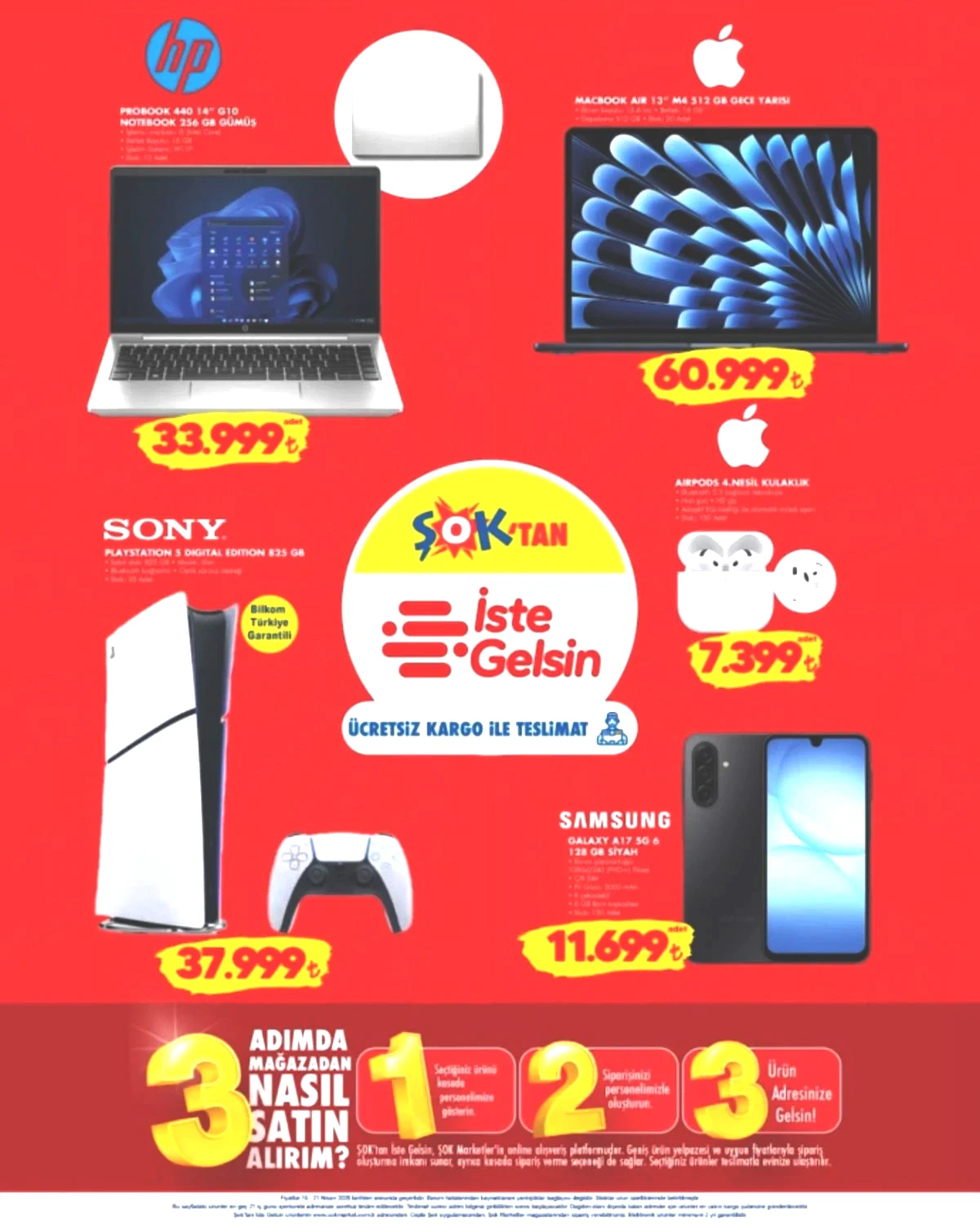 ŞOK'a Playstation 5 geliyor! 15 Nisan 2026 ŞOK aktüel kataloğu 7