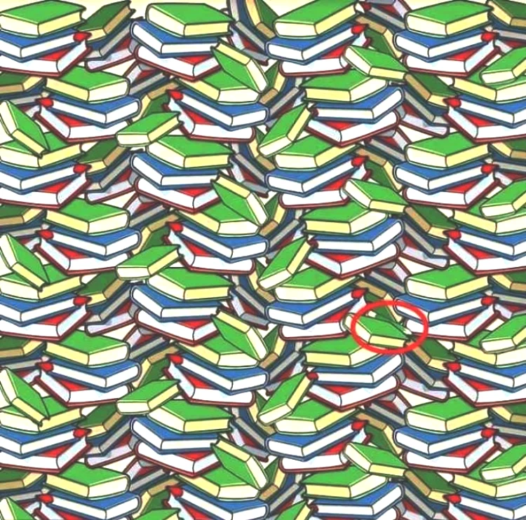 Gerçek dahiler için adeta çocuk oyuncağı! Resimde saklı kalemi 5 saniyede bulmak için 30 IQ gerekiyor - Resim : 5