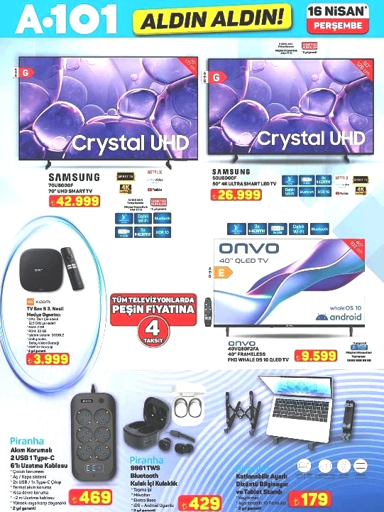 A101 BU HAFTA KATALOĞU 16 NİSAN 2026