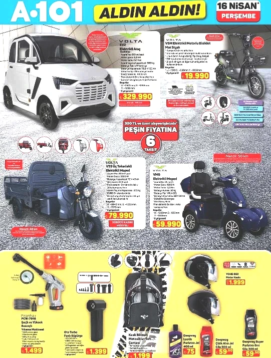 SATIŞTA A101 ALDIN ALDIN AFİŞİ BU HAFTA 16 NİSAN 2026 || A101 aktüel kataloğu Perşembe indirimleri neler, hangi ürünler var Yeni A101 broşürü ile drone, akülü araba, scooter, ışıklı paten, kamp sandalyesi, piyano geliyor...