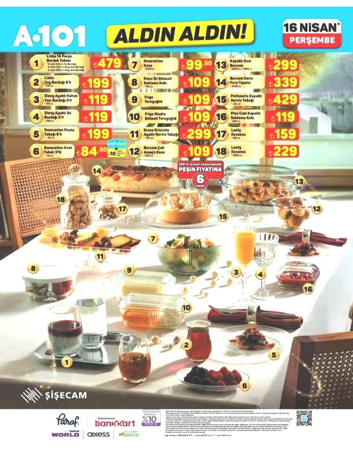 Mutfağınıza modern dokunuş: A101’de 16 Nisan Perşembe Siyah Turbo Cam Ankastre Set fırsatı! - Sayfa 6