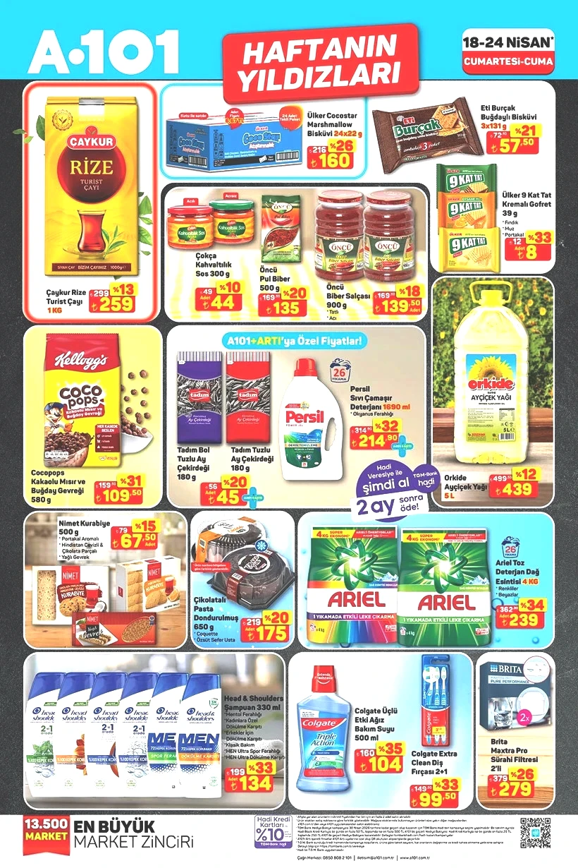 A101 18-24 NİSAN 2026 HAFTANIN YILDIZLARI || A101'de Hafta Sonu İndirim Günleri Başladı - Resim : 5