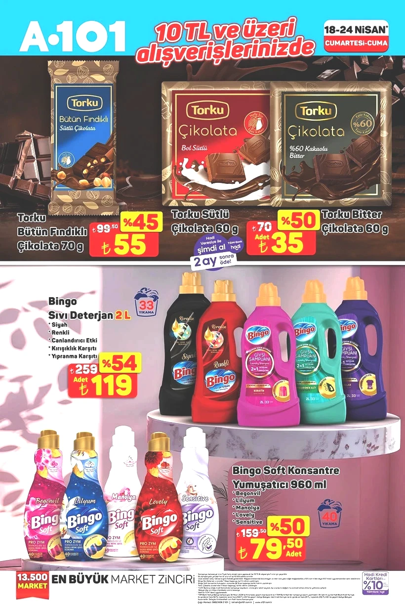 A101 18-24 NİSAN 2026 HAFTANIN YILDIZLARI || A101'de Hafta Sonu İndirim Günleri Başladı - Resim : 4