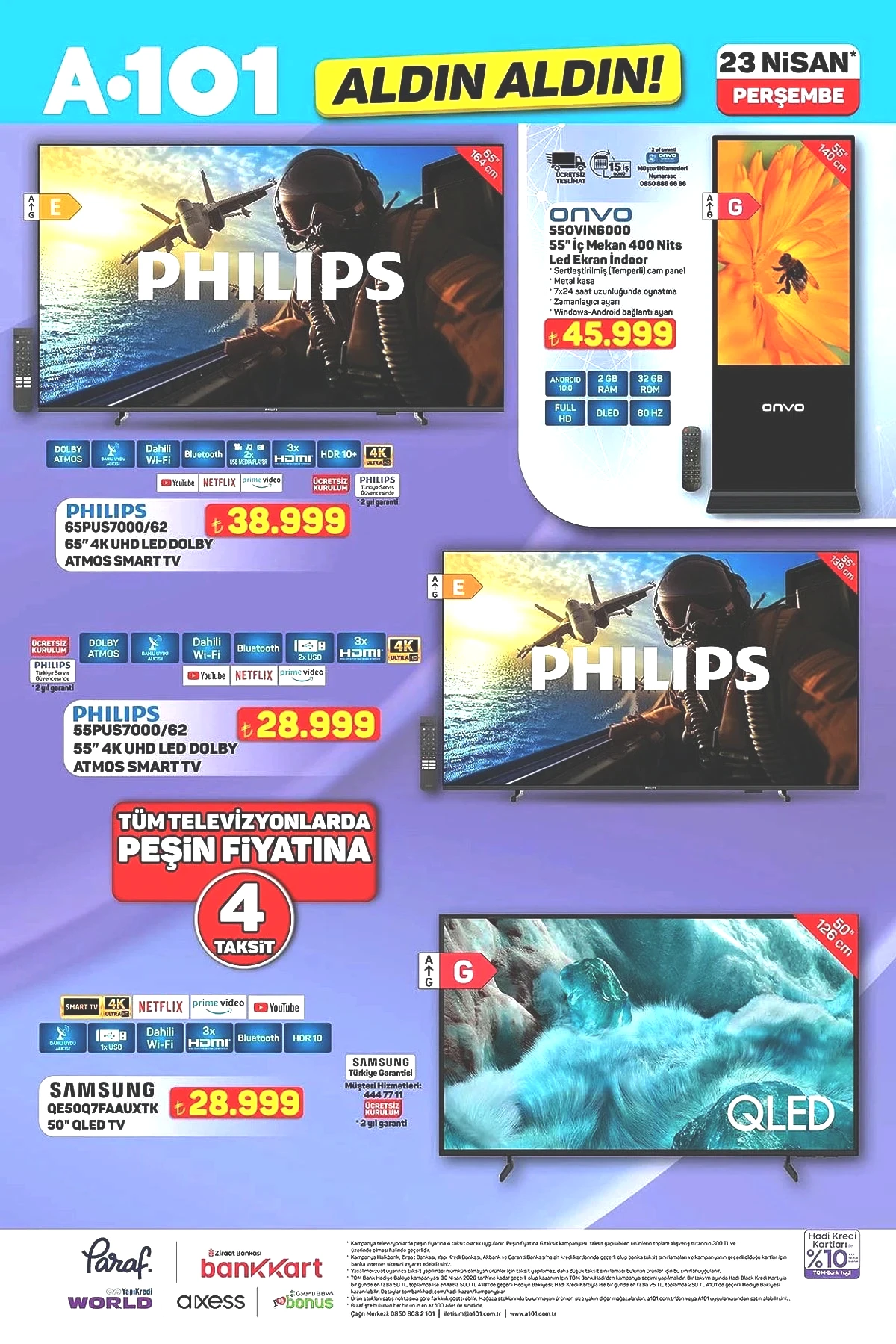 Cebinizin yeni dostu A101'de: 23 Nisan Perşembe Elektrikli Moped fırsatını kaçırmayın! - Sayfa 2