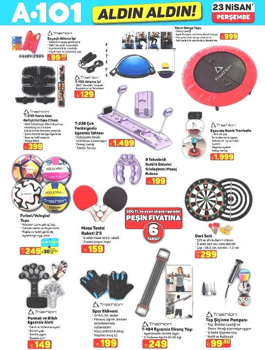 A101 BROŞÜRÜ PERŞEMBE ÜRÜNLERİ TAM LİSTE